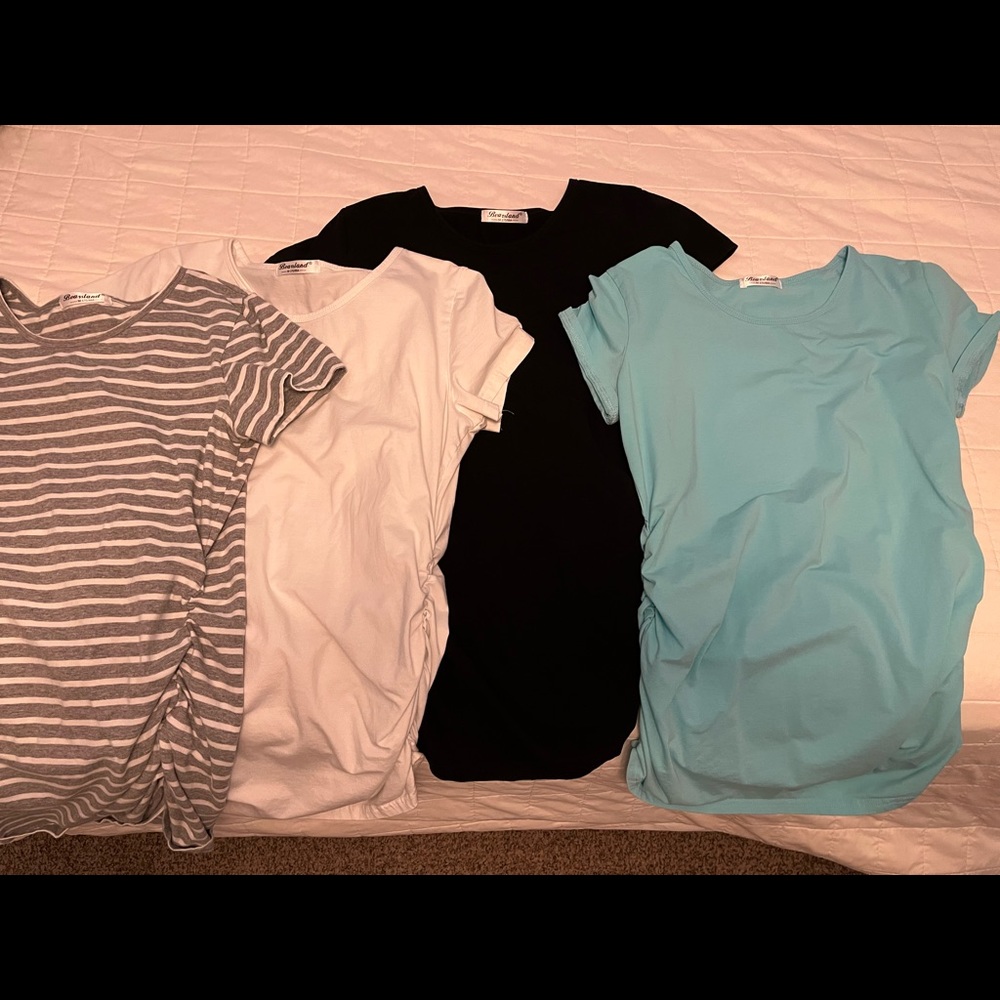 4 maternity shirts